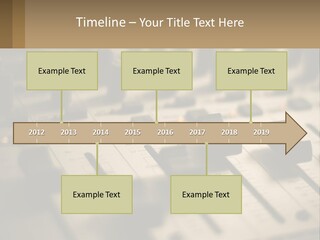 A Sound Board With Many Knobs On It PowerPoint Template