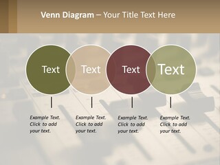 A Sound Board With Many Knobs On It PowerPoint Template