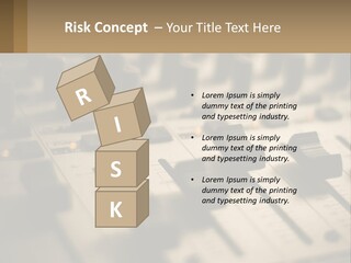 A Sound Board With Many Knobs On It PowerPoint Template