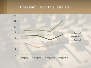 A Sound Board With Many Knobs On It PowerPoint Template