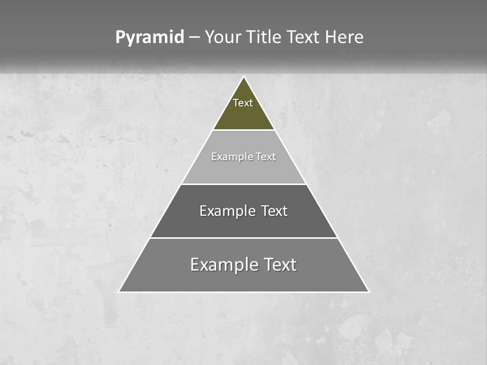 A Gray Concrete Wall With A White Background PowerPoint Template