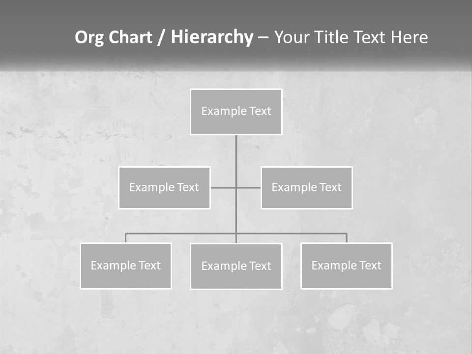 A Gray Concrete Wall With A White Background PowerPoint Template