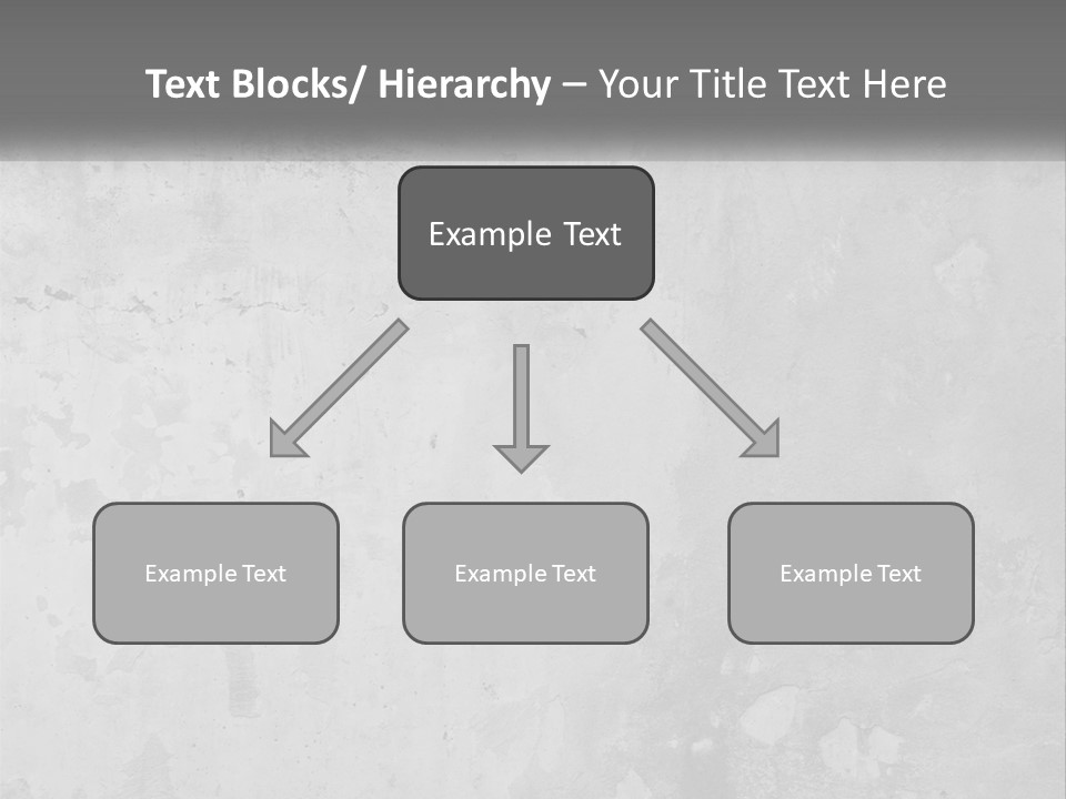 A Gray Concrete Wall With A White Background PowerPoint Template