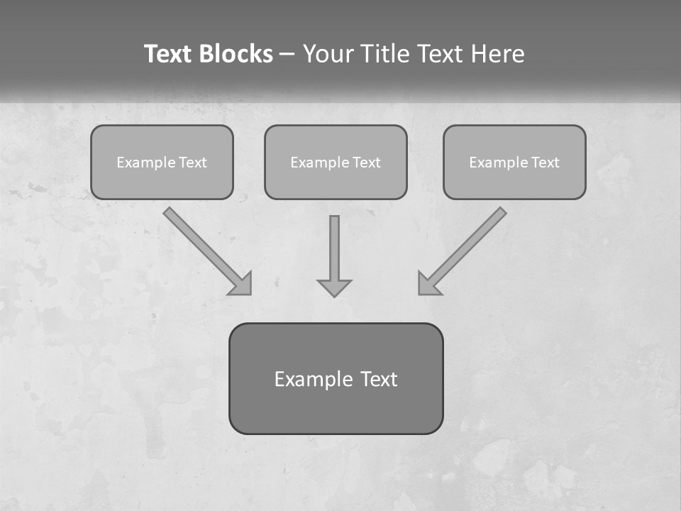 A Gray Concrete Wall With A White Background PowerPoint Template