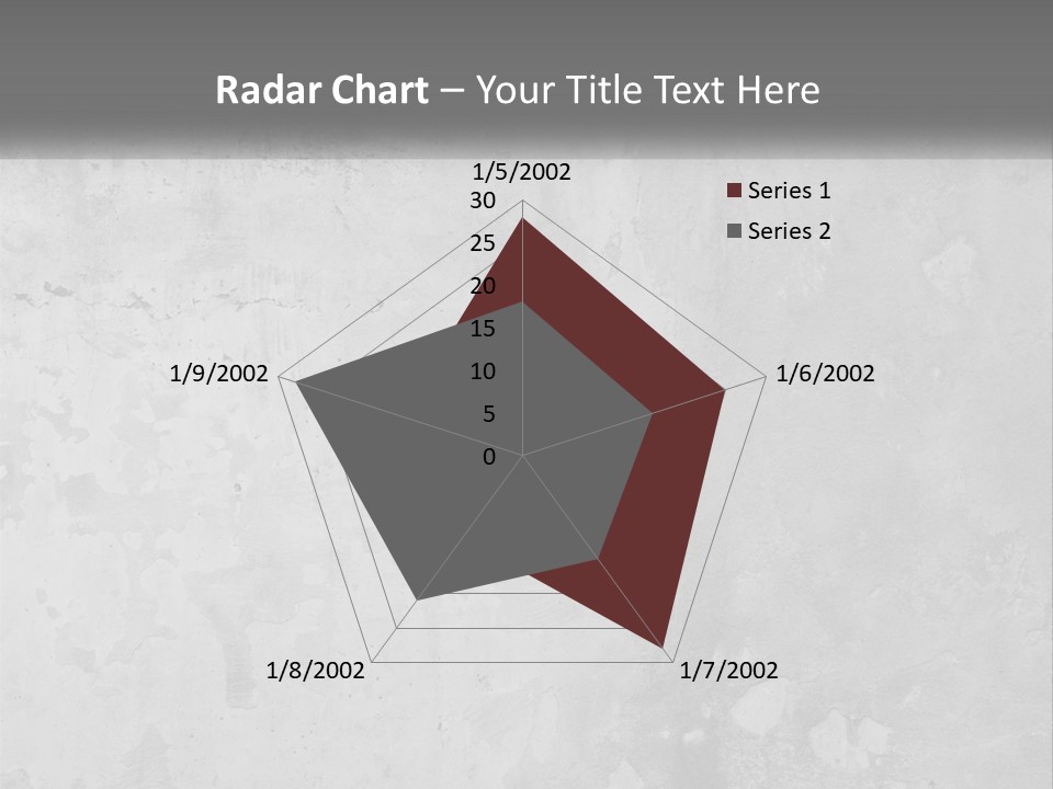 A Gray Concrete Wall With A White Background PowerPoint Template