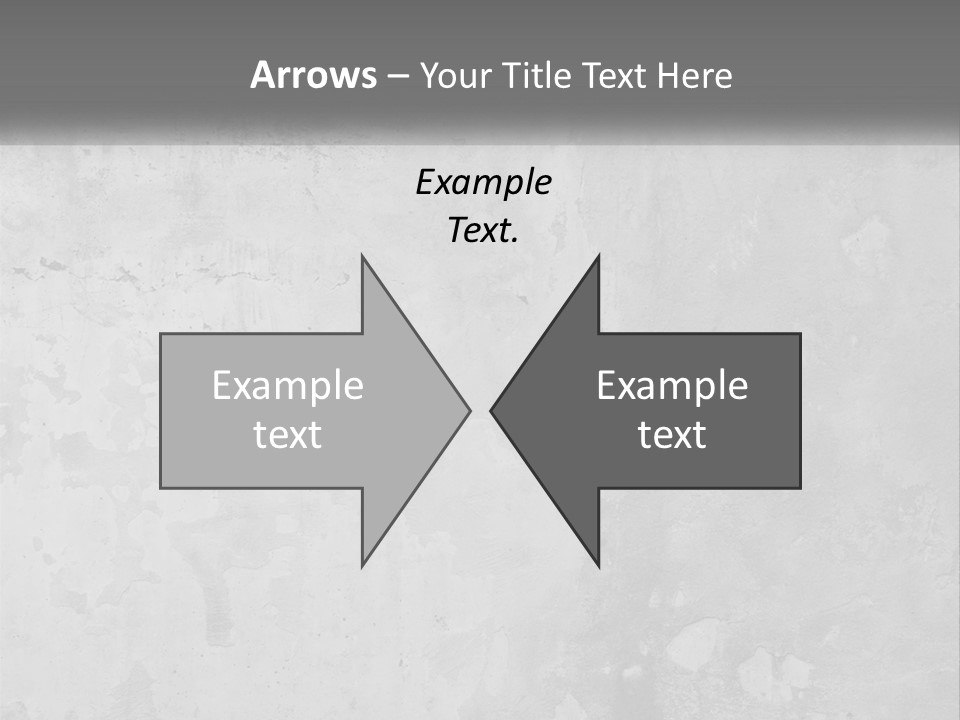 A Gray Concrete Wall With A White Background PowerPoint Template