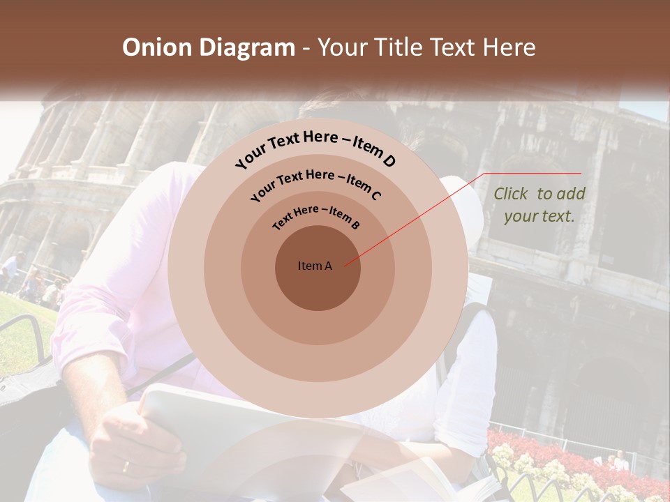 A Man And Woman Are Looking At Something On A Tablet PowerPoint Template