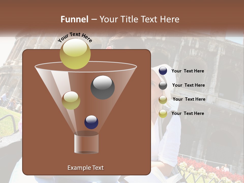 A Man And Woman Are Looking At Something On A Tablet PowerPoint Template