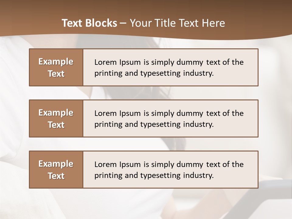 A Woman Sitting On A Couch Holding A Cell Phone PowerPoint Template