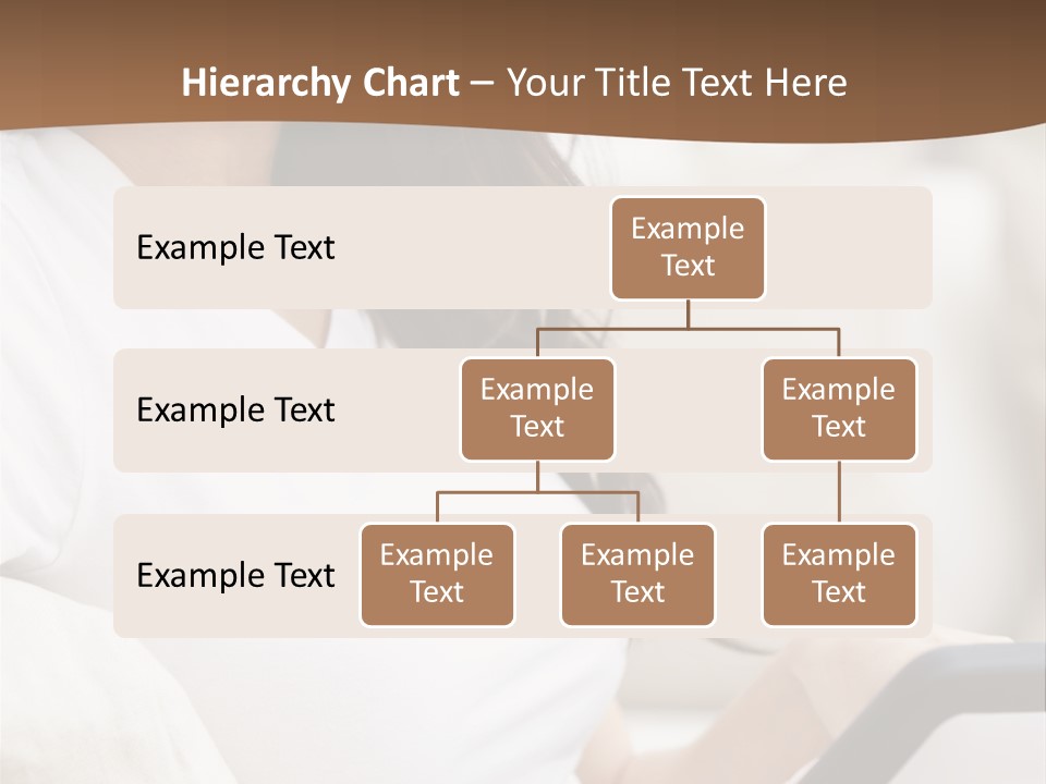 A Woman Sitting On A Couch Holding A Cell Phone PowerPoint Template