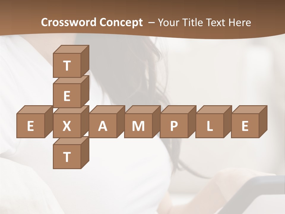 A Woman Sitting On A Couch Holding A Cell Phone PowerPoint Template