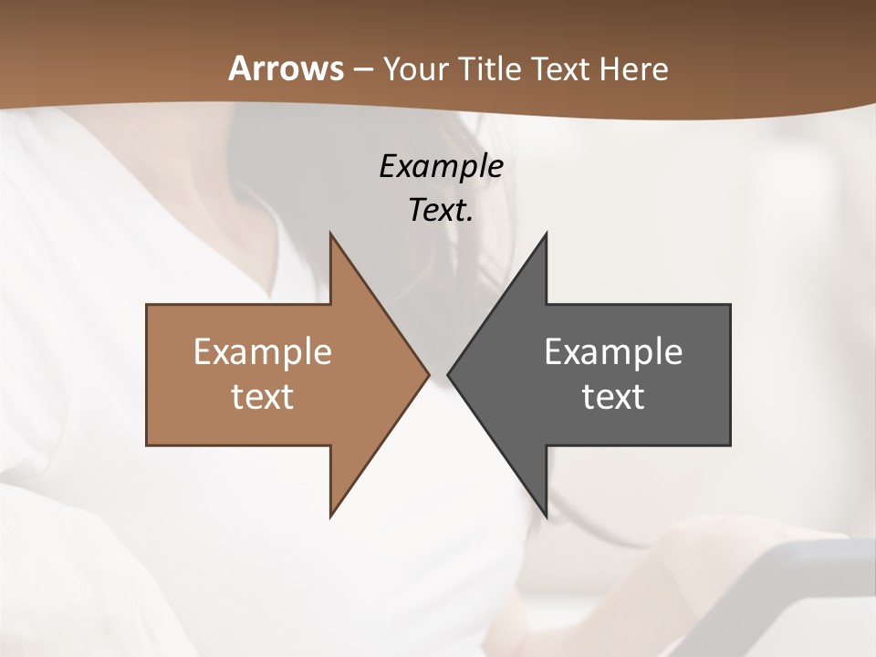 A Woman Sitting On A Couch Holding A Cell Phone PowerPoint Template