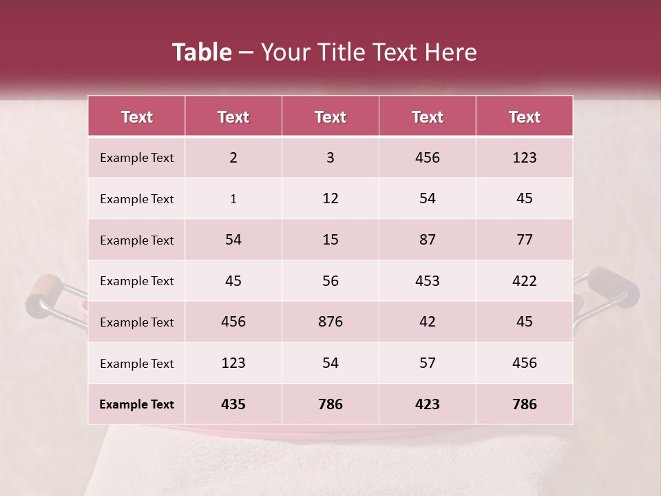 A Small Dog With Glasses Sitting In A Pink Tub PowerPoint Template