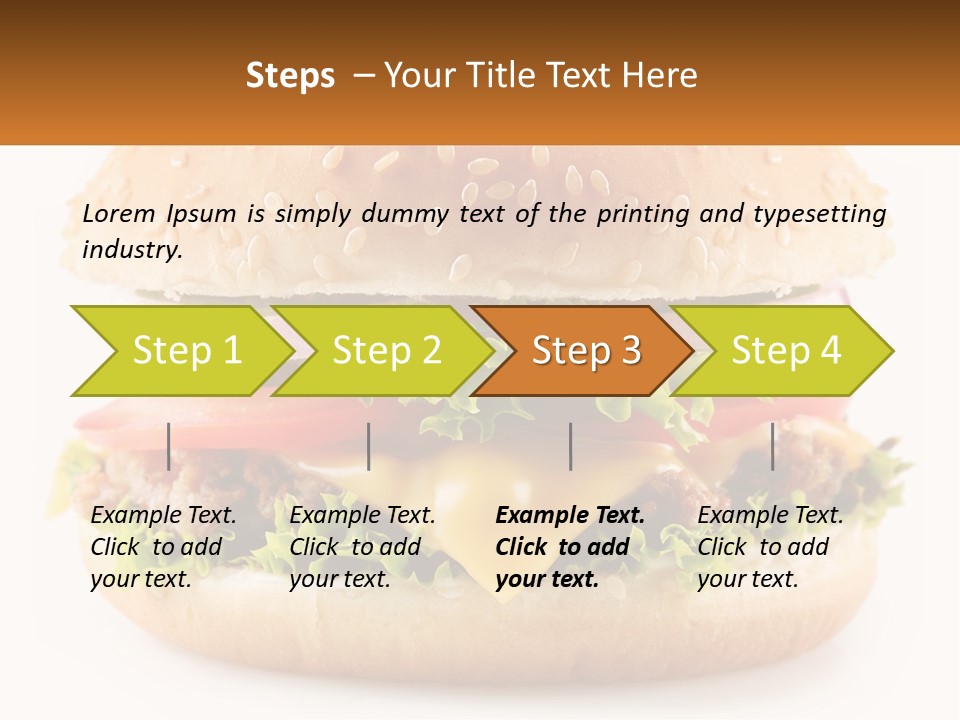 Mcburger PowerPoint Template