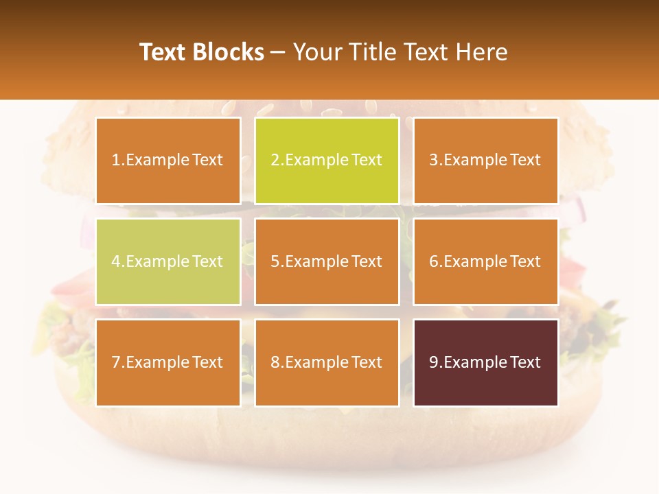 Mcburger PowerPoint Template