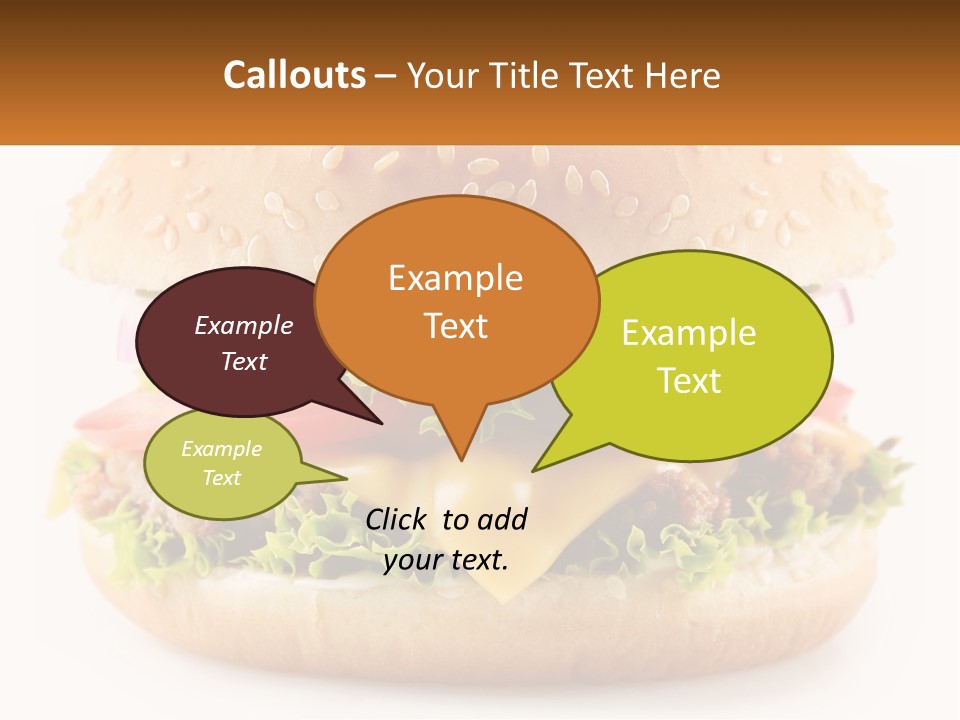 Mcburger PowerPoint Template