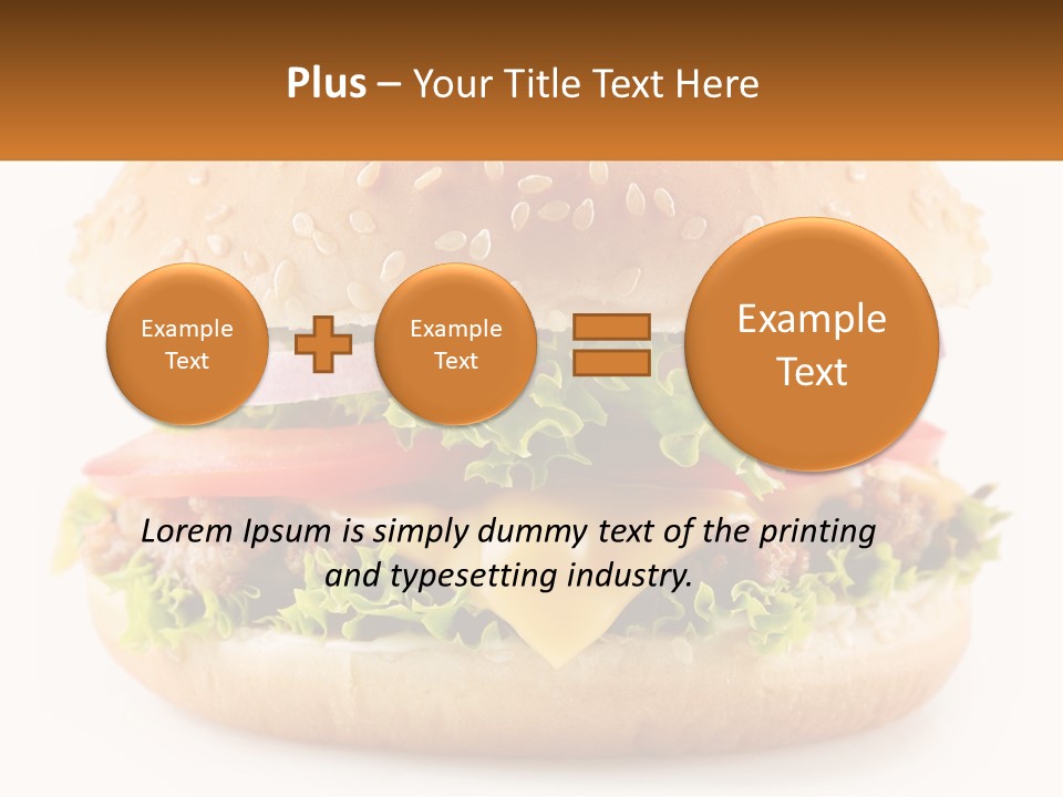 Mcburger PowerPoint Template