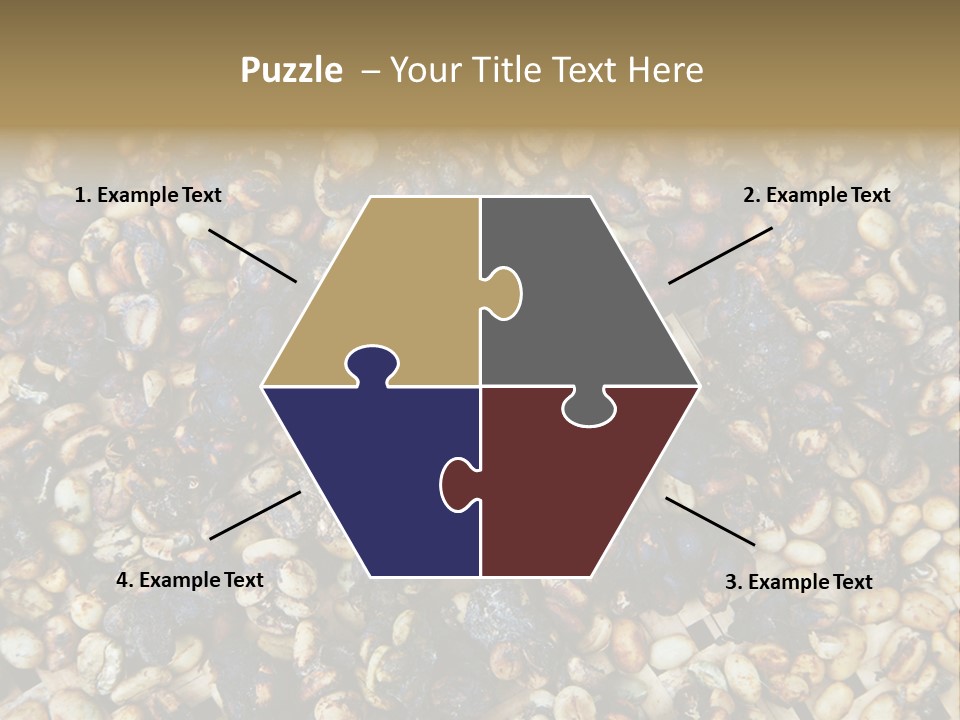 A Pile Of Nuts With The Words Name Of Presentation PowerPoint Template