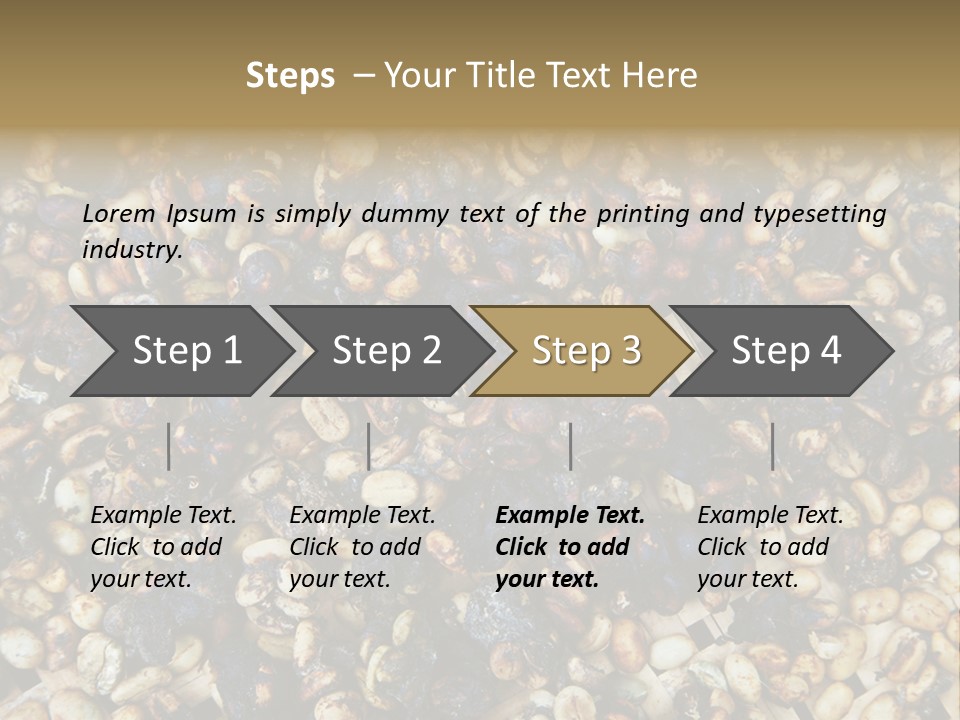 A Pile Of Nuts With The Words Name Of Presentation PowerPoint Template