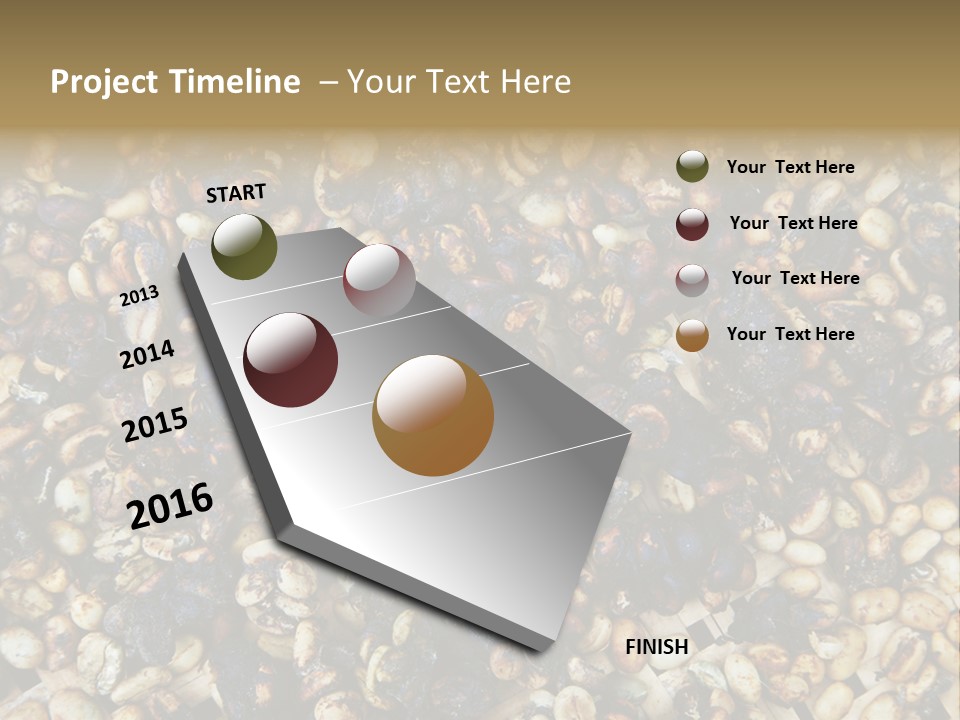 A Pile Of Nuts With The Words Name Of Presentation PowerPoint Template
