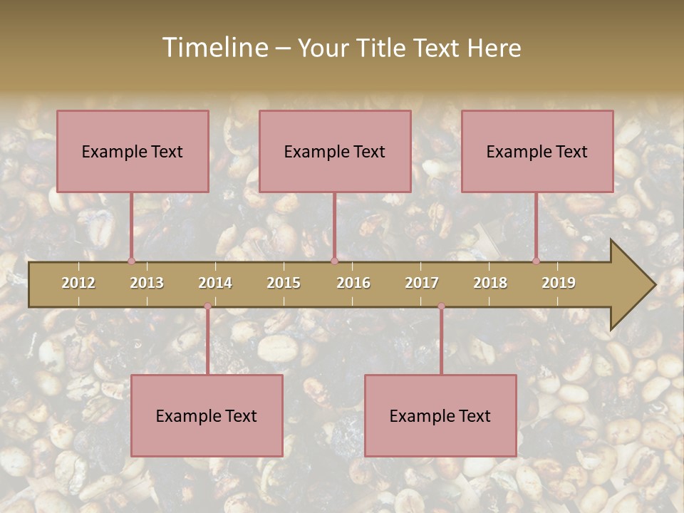 A Pile Of Nuts With The Words Name Of Presentation PowerPoint Template