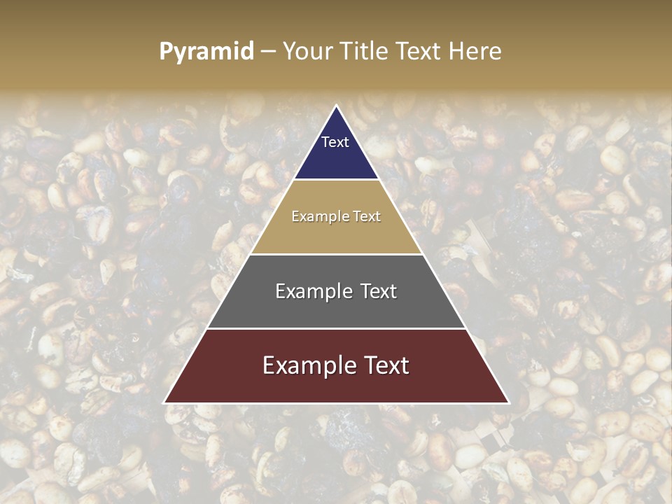 A Pile Of Nuts With The Words Name Of Presentation PowerPoint Template