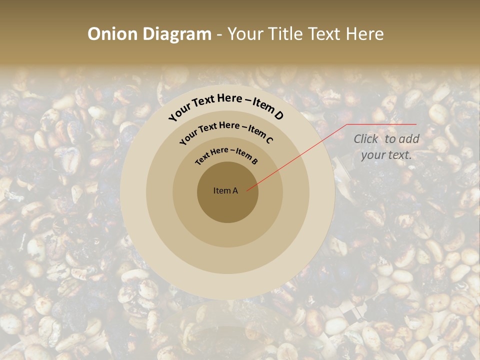 A Pile Of Nuts With The Words Name Of Presentation PowerPoint Template