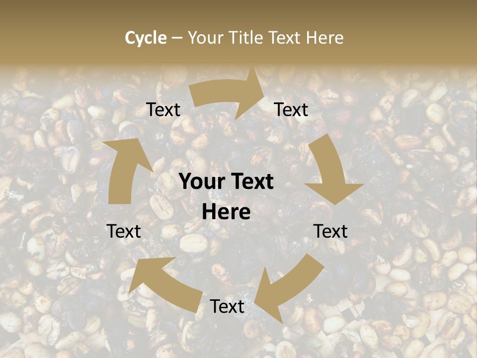 A Pile Of Nuts With The Words Name Of Presentation PowerPoint Template
