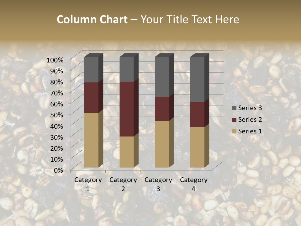 A Pile Of Nuts With The Words Name Of Presentation PowerPoint Template