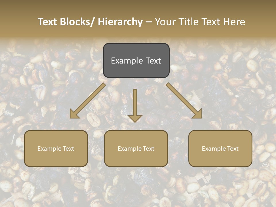 A Pile Of Nuts With The Words Name Of Presentation PowerPoint Template