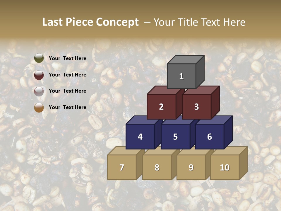 A Pile Of Nuts With The Words Name Of Presentation PowerPoint Template