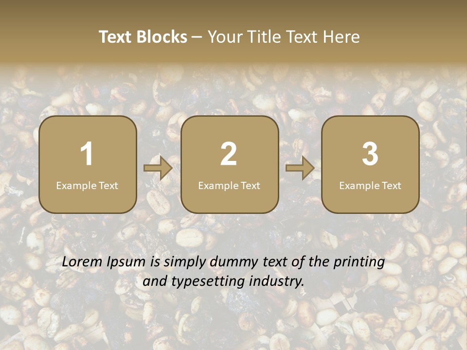 A Pile Of Nuts With The Words Name Of Presentation PowerPoint Template