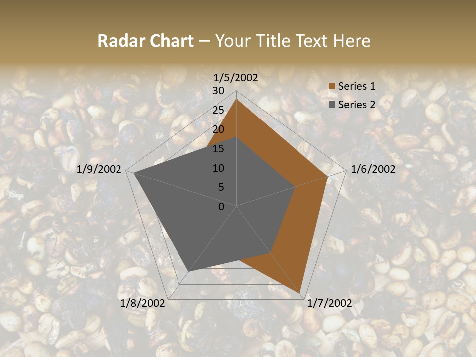 A Pile Of Nuts With The Words Name Of Presentation PowerPoint Template
