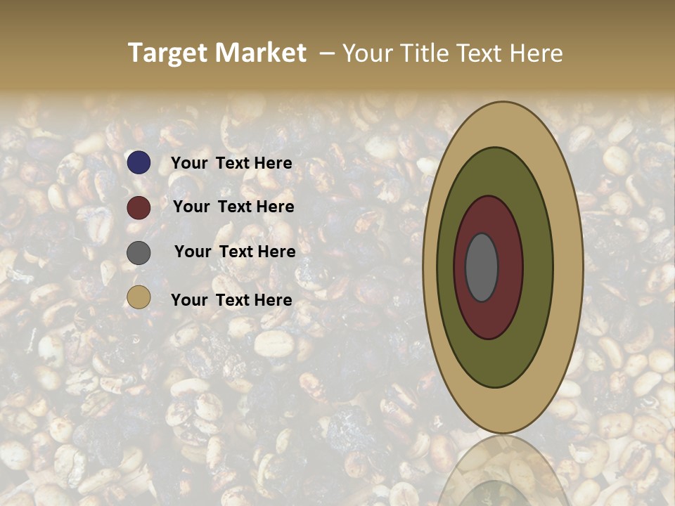 A Pile Of Nuts With The Words Name Of Presentation PowerPoint Template