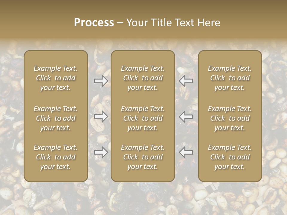 A Pile Of Nuts With The Words Name Of Presentation PowerPoint Template