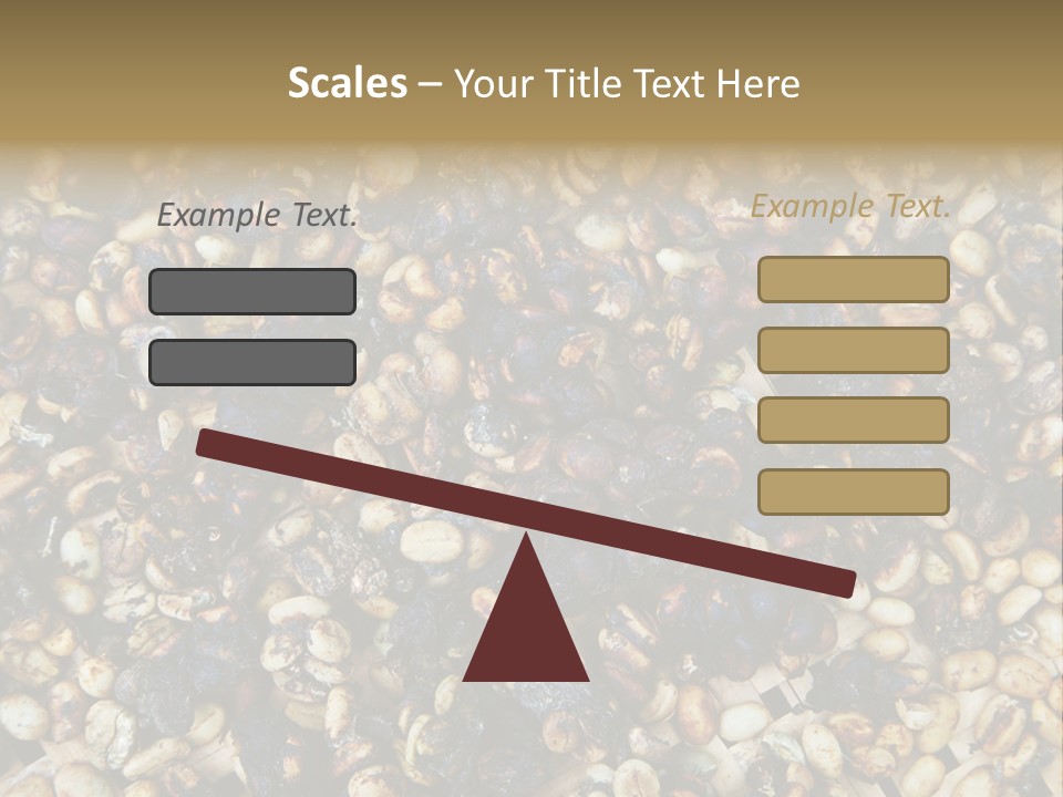 A Pile Of Nuts With The Words Name Of Presentation PowerPoint Template