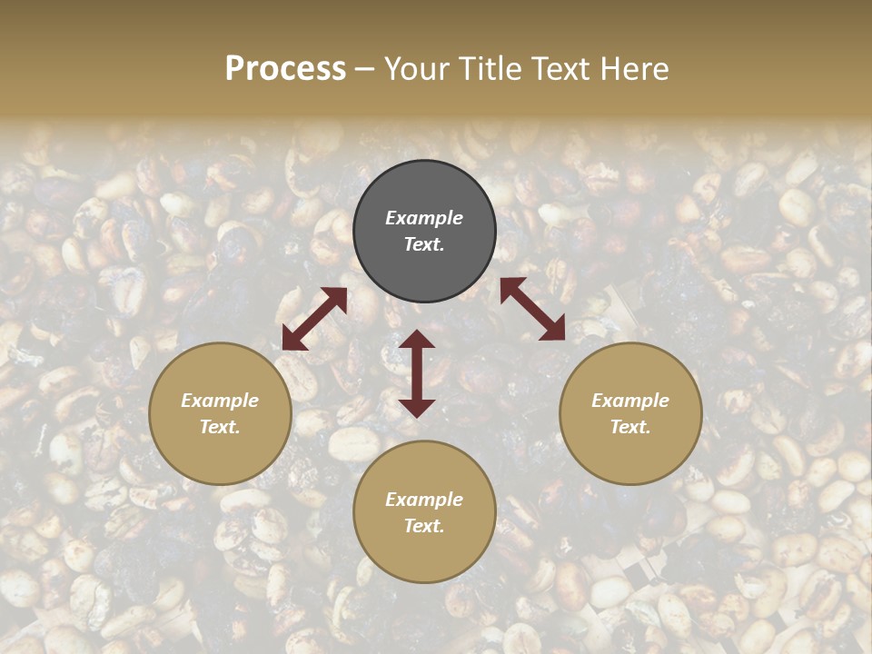 A Pile Of Nuts With The Words Name Of Presentation PowerPoint Template