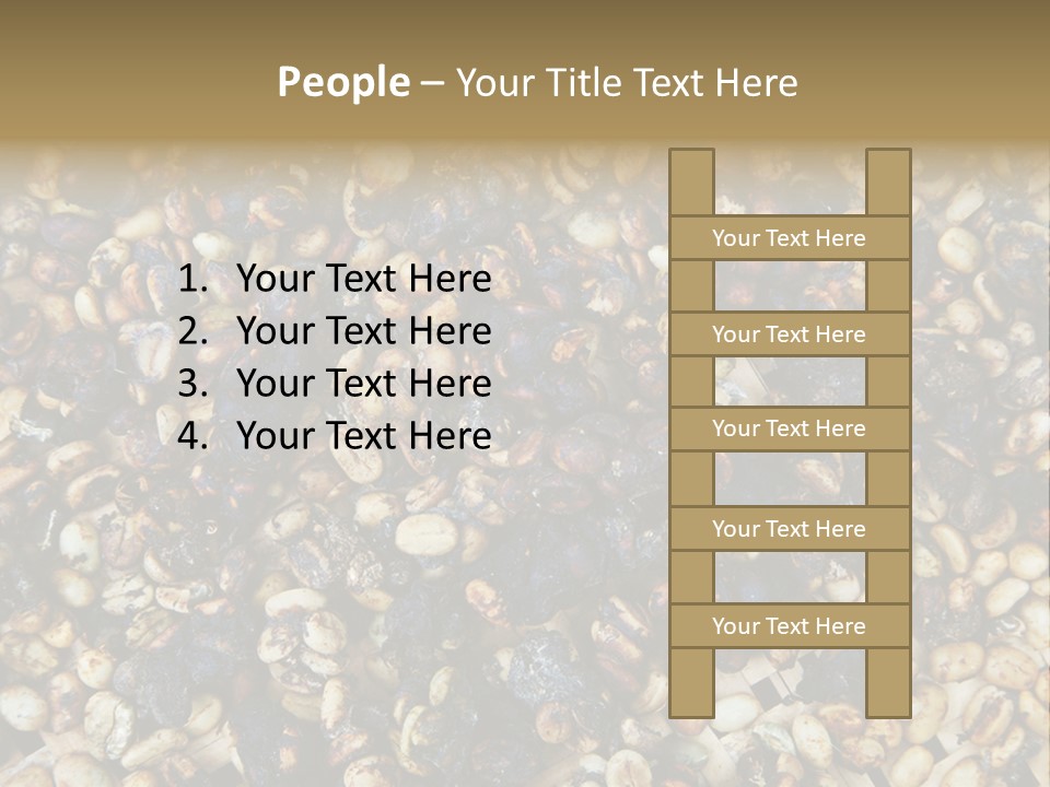 A Pile Of Nuts With The Words Name Of Presentation PowerPoint Template
