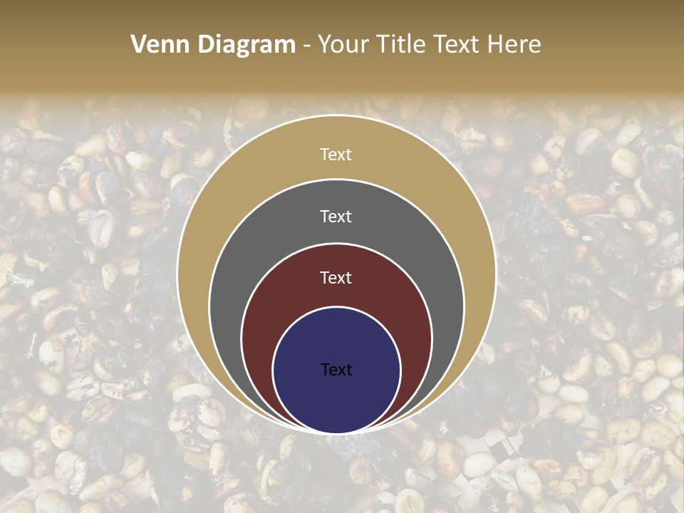 A Pile Of Nuts With The Words Name Of Presentation PowerPoint Template