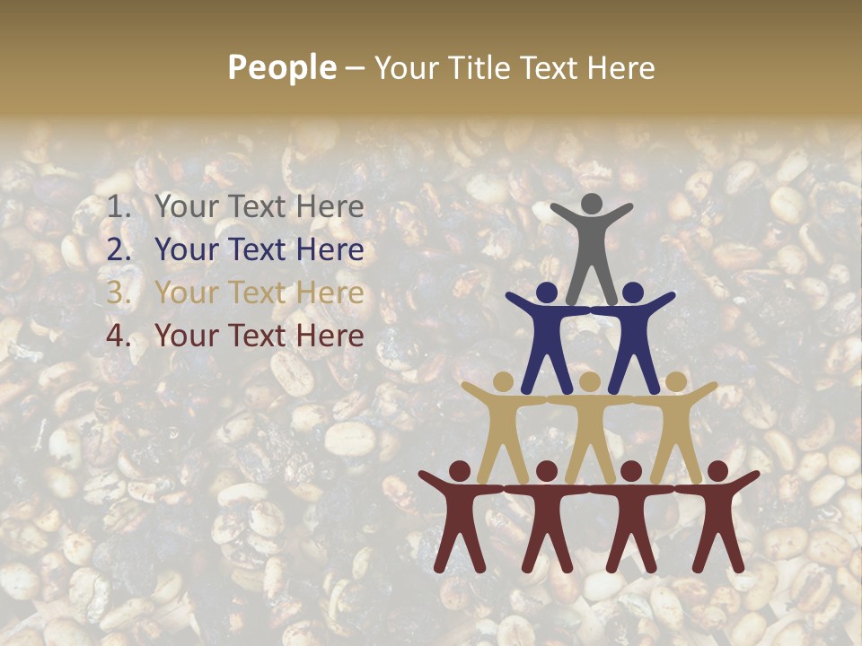 A Pile Of Nuts With The Words Name Of Presentation PowerPoint Template