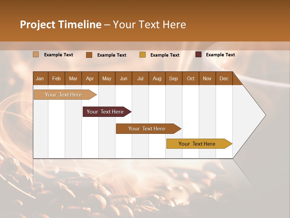 A Cup Of Coffee With Steam Coming Out Of It PowerPoint Template