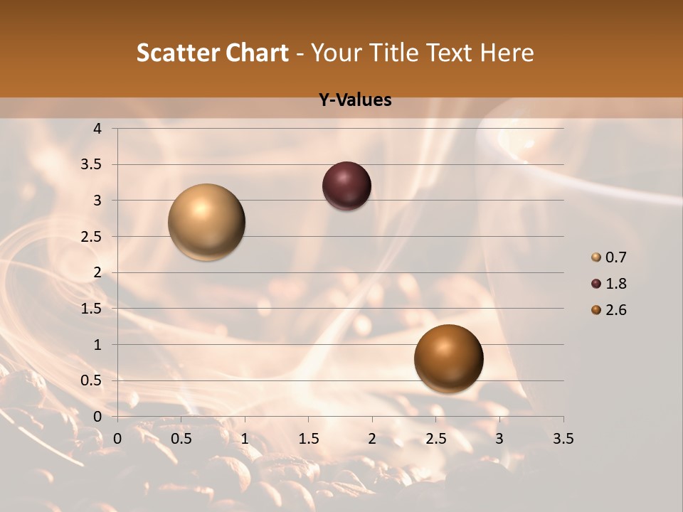 A Cup Of Coffee With Steam Coming Out Of It PowerPoint Template