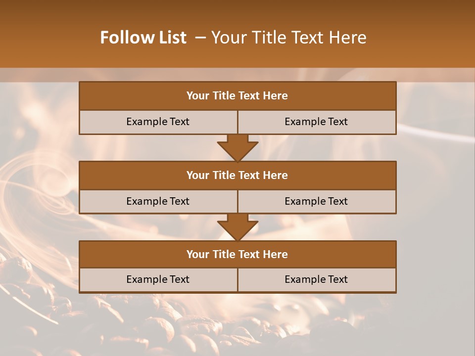 A Cup Of Coffee With Steam Coming Out Of It PowerPoint Template
