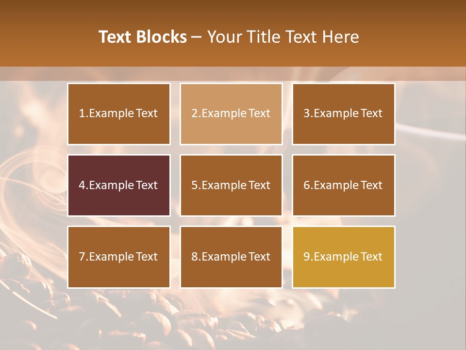 A Cup Of Coffee With Steam Coming Out Of It PowerPoint Template