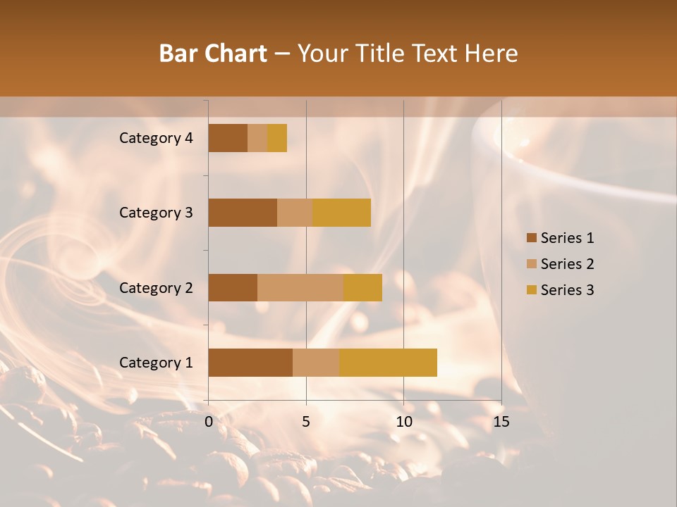 A Cup Of Coffee With Steam Coming Out Of It PowerPoint Template