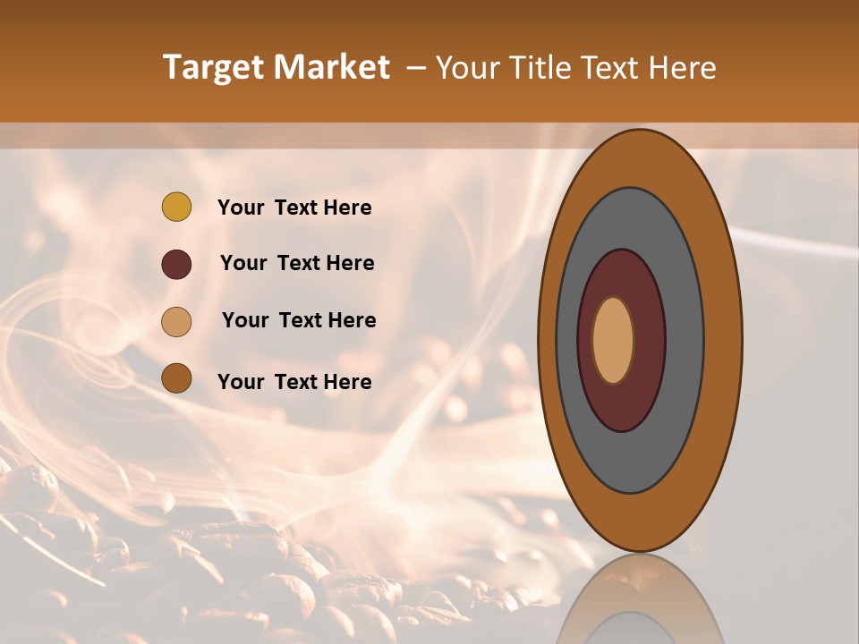 A Cup Of Coffee With Steam Coming Out Of It PowerPoint Template