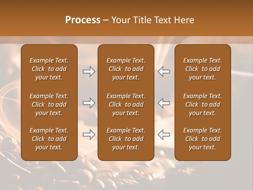 A Cup Of Coffee With Steam Coming Out Of It PowerPoint Template