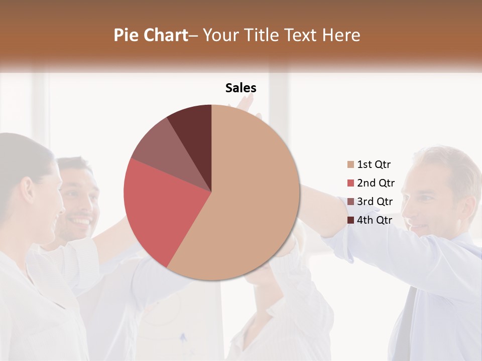 A Group Of People Holding Their Hands Together PowerPoint Template
