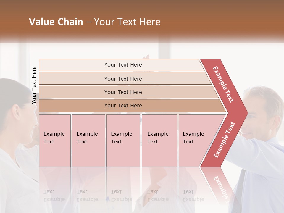 A Group Of People Holding Their Hands Together PowerPoint Template