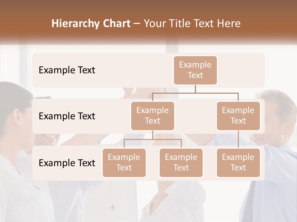 A Group Of People Holding Their Hands Together PowerPoint Template